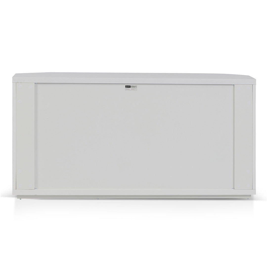 1.6m White Veneer Top Buffet Unit - Stylish Dining Room Storage for Entertaining & Home Decor