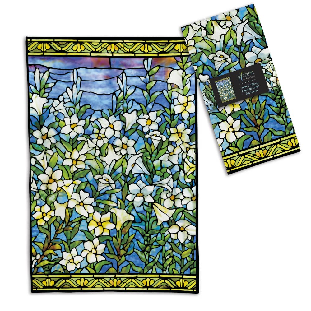 RainCaper Tiffany Field of Lilies Tea Towels - 18