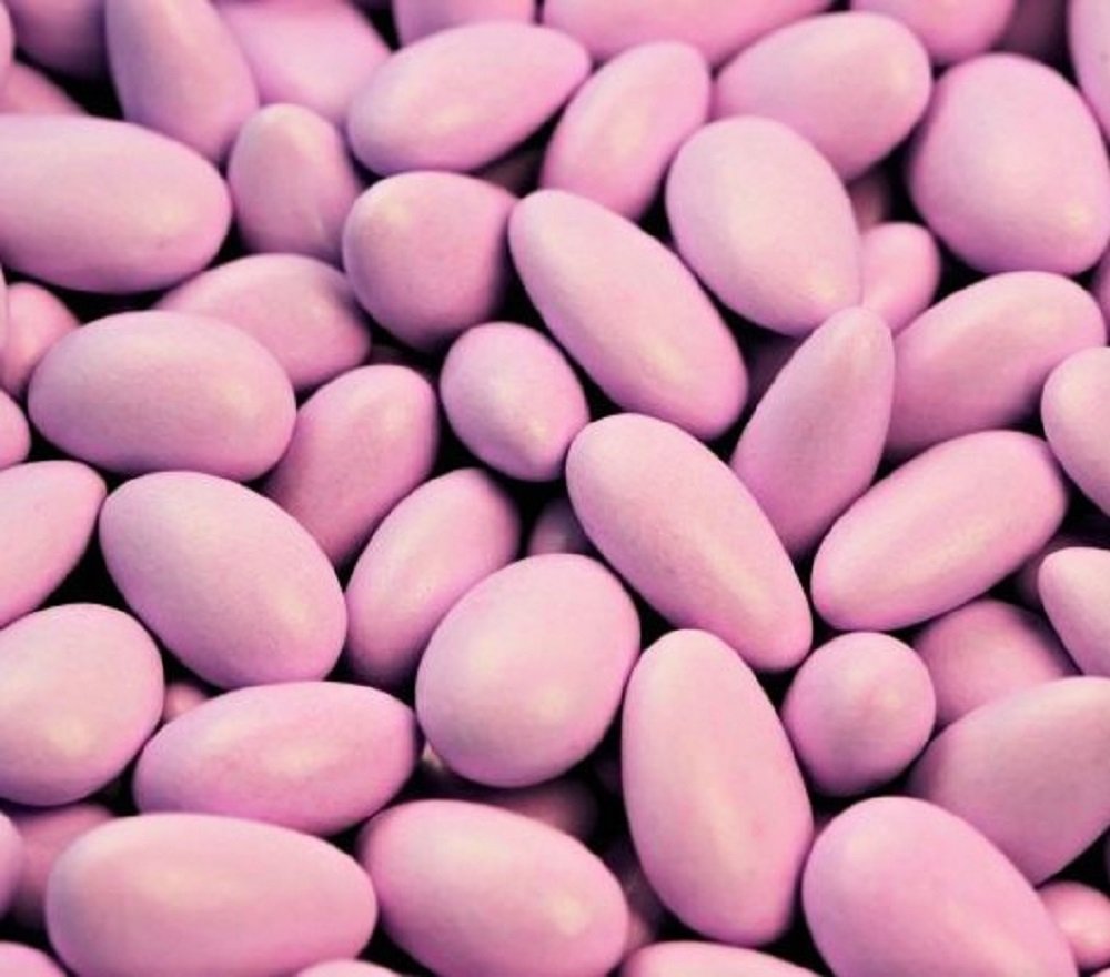 Lavender Jordan Almonds by Its Delish | 2 LBS Bulk Sugared Almonds with Sweet Hard Candy Coating - Vegan, Kosher & USA Made - Perfect for Wedding Favors, Bridal Showers, Baby Showers & Party Buffets - Elegant Party Treats & Gourmet Gift Idea