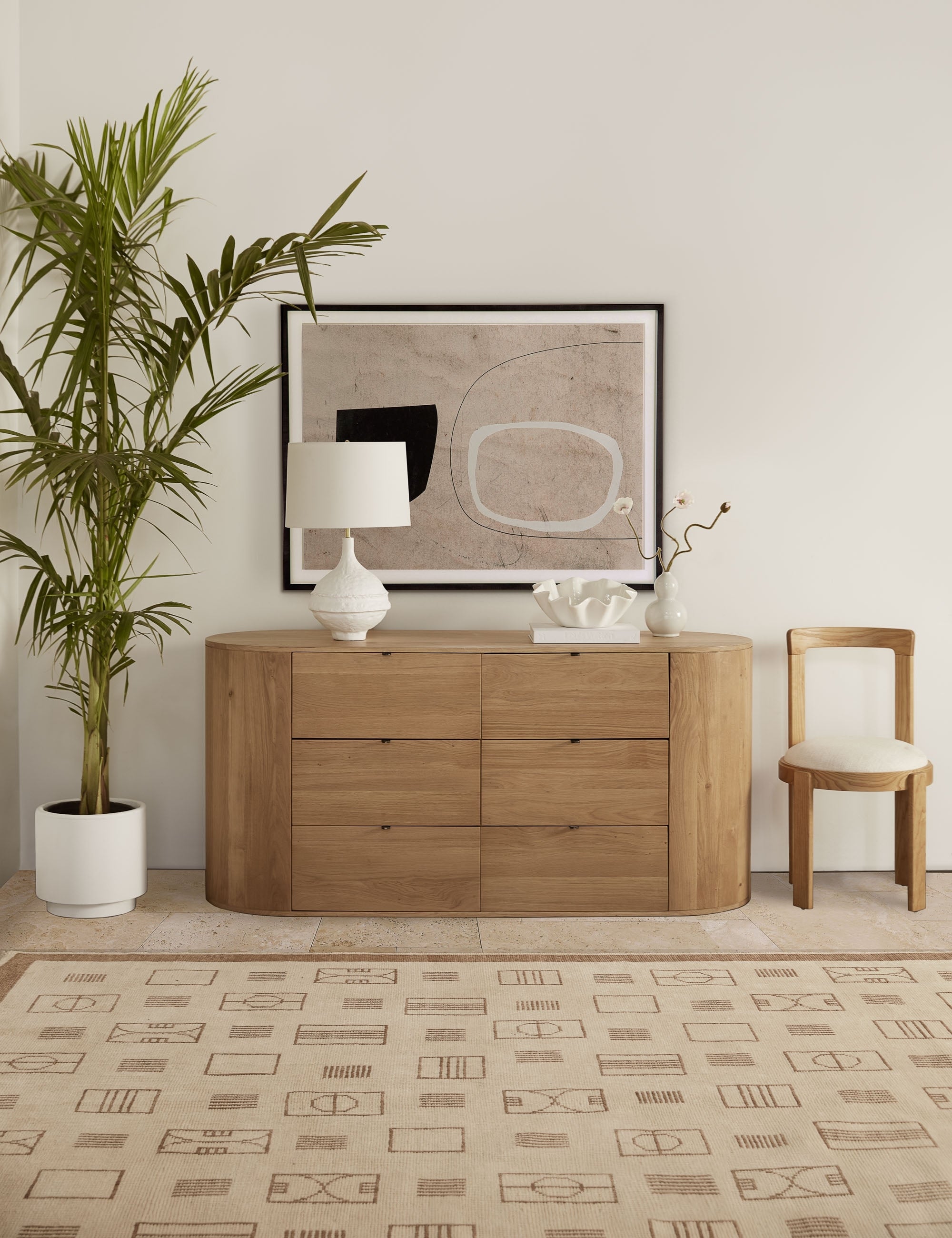 Stylish 5-Drawer Wooden Dresser for Bedroom - Modern Storage Organizer for Clothes, Accessories & More | Perfect for Home, Dorm & Office Use