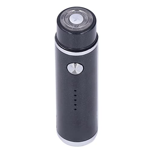 Mini Electric Shaver for Men - Portable Travel Razor with Painless Hair Removal, Black - Perfect for Business Trips, Gym, and On-the-Go Grooming
