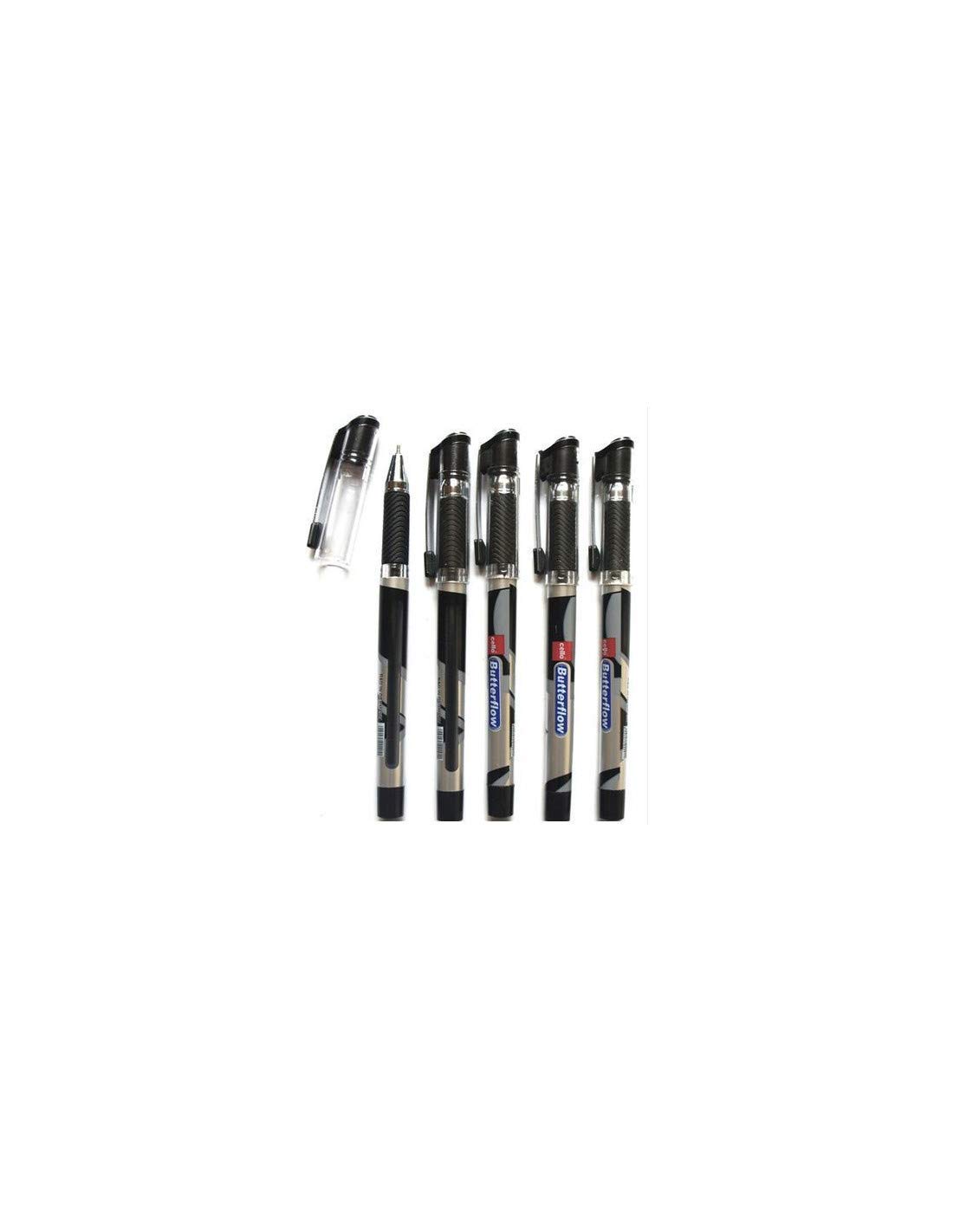 Cello Butter Flow Ballpoint Pens - Ultra Smooth Writing, Black Ink, Pack of 120 (10 Dozen) - Perfect for Office, School, Note Taking & Gift Giving