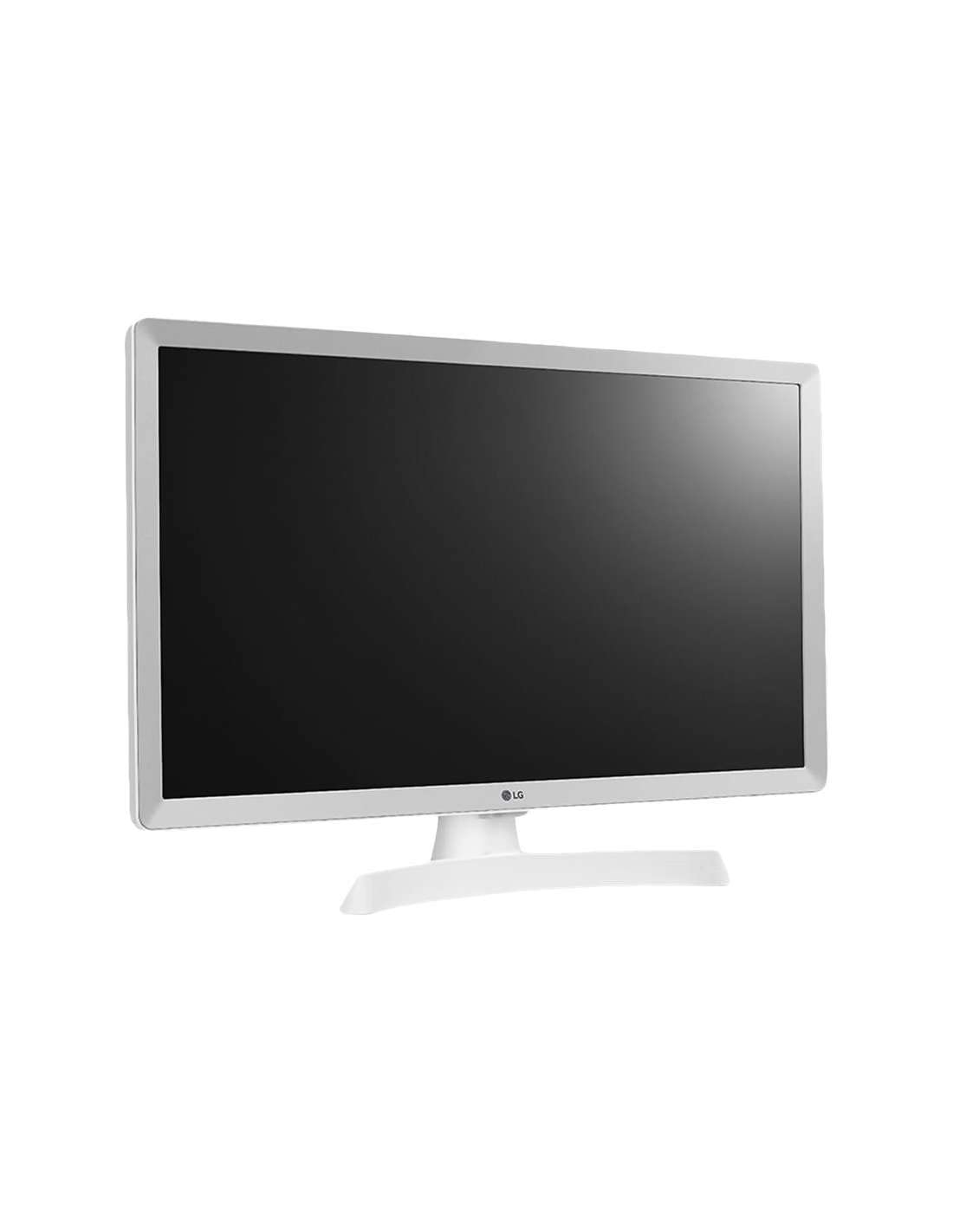 LG 24TL510V-PZ 23.6 Inch LCD Monitor - 1366x768 Resolution, 16:9 Aspect Ratio, 5ms Response Time, Pebble Grey - Perfect for Home Office, Gaming & Entertainment
