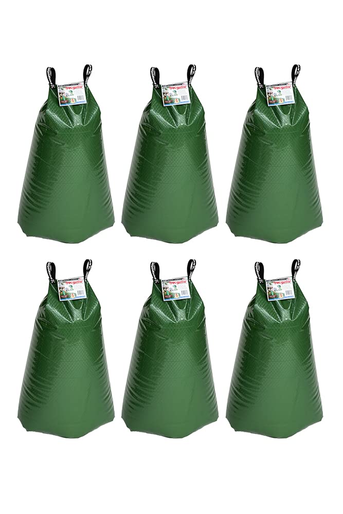 TreeGator Slow Release Tree Watering Bags - 6 Pack for Healthy Trees | Ideal for Newly Planted Trees, Drought Areas & Landscaping