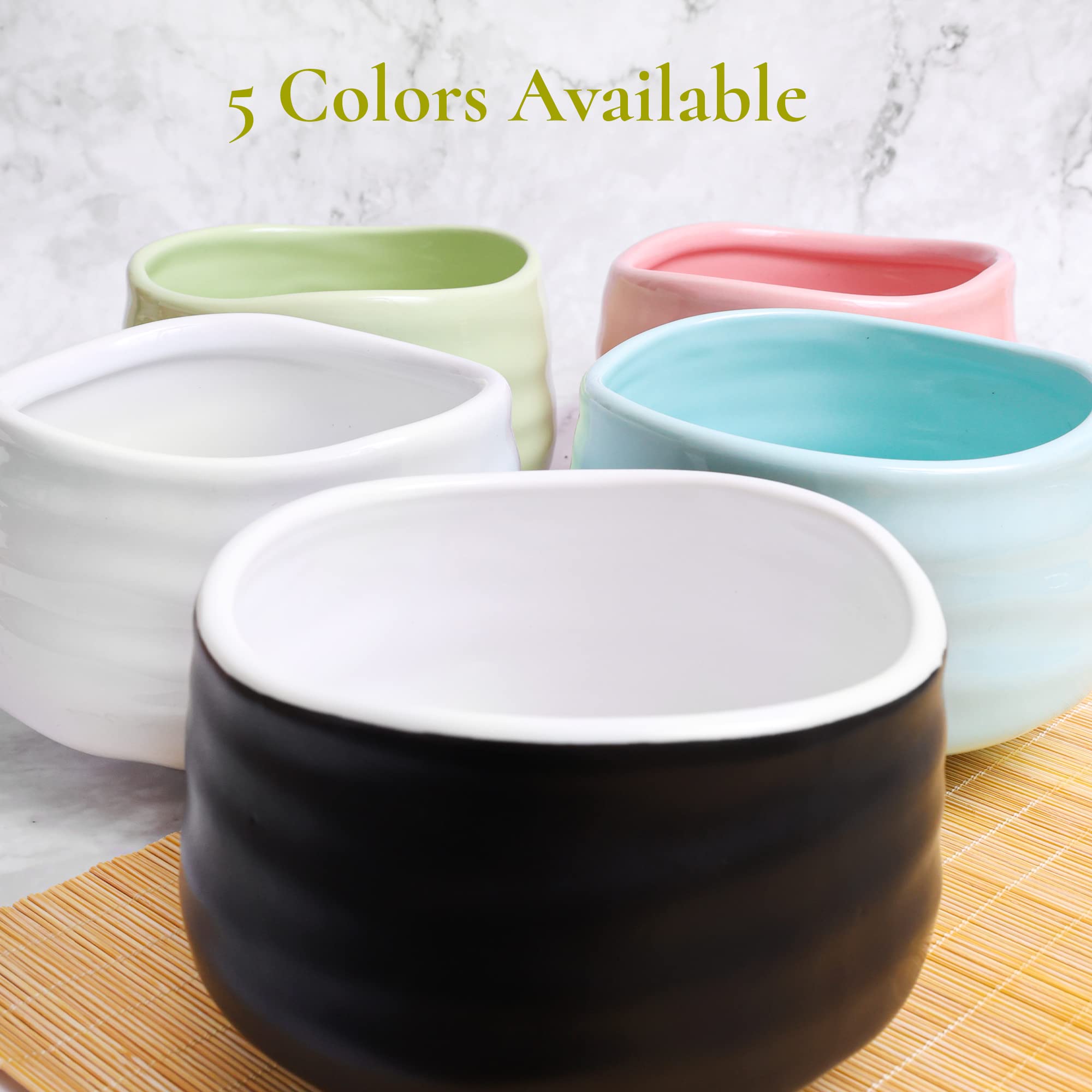 Premium Japanese Matcha Bowl - Large Ceremonial Grade Green Tea Cup for Authentic Tea Ceremony & Daily Zen Meditation