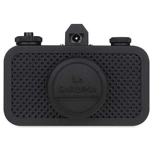 Lomography La Sardina 8Ball 35mm Film Camera - Vintage Style Point & Shoot for Creative Photography, Travel & Street Shooting
