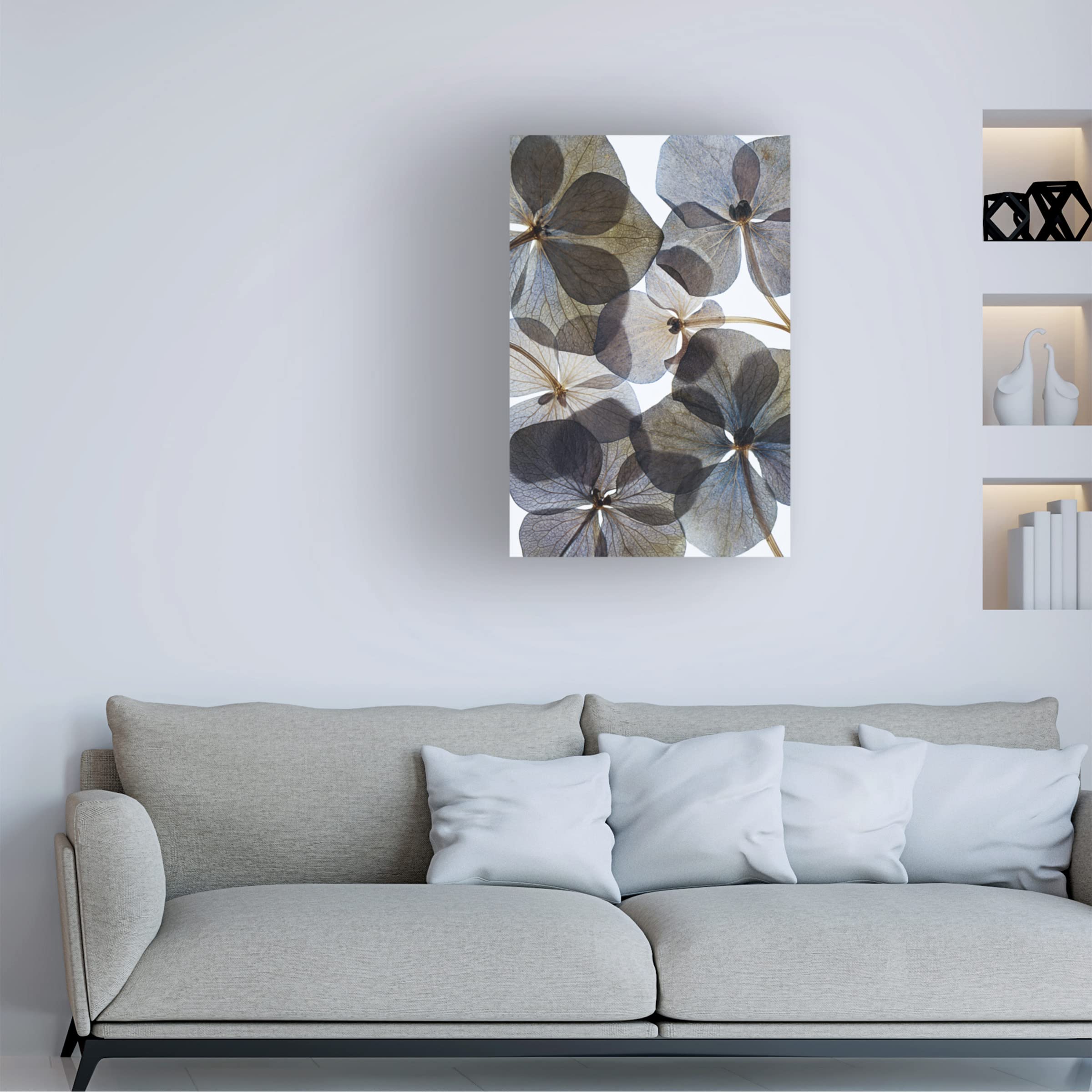 Lenka Botanical 21 Canvas Wall Art Print - Floral Nature Home Decor for Living Room, Bedroom & Office - Premium Trademark Fine Art Collection