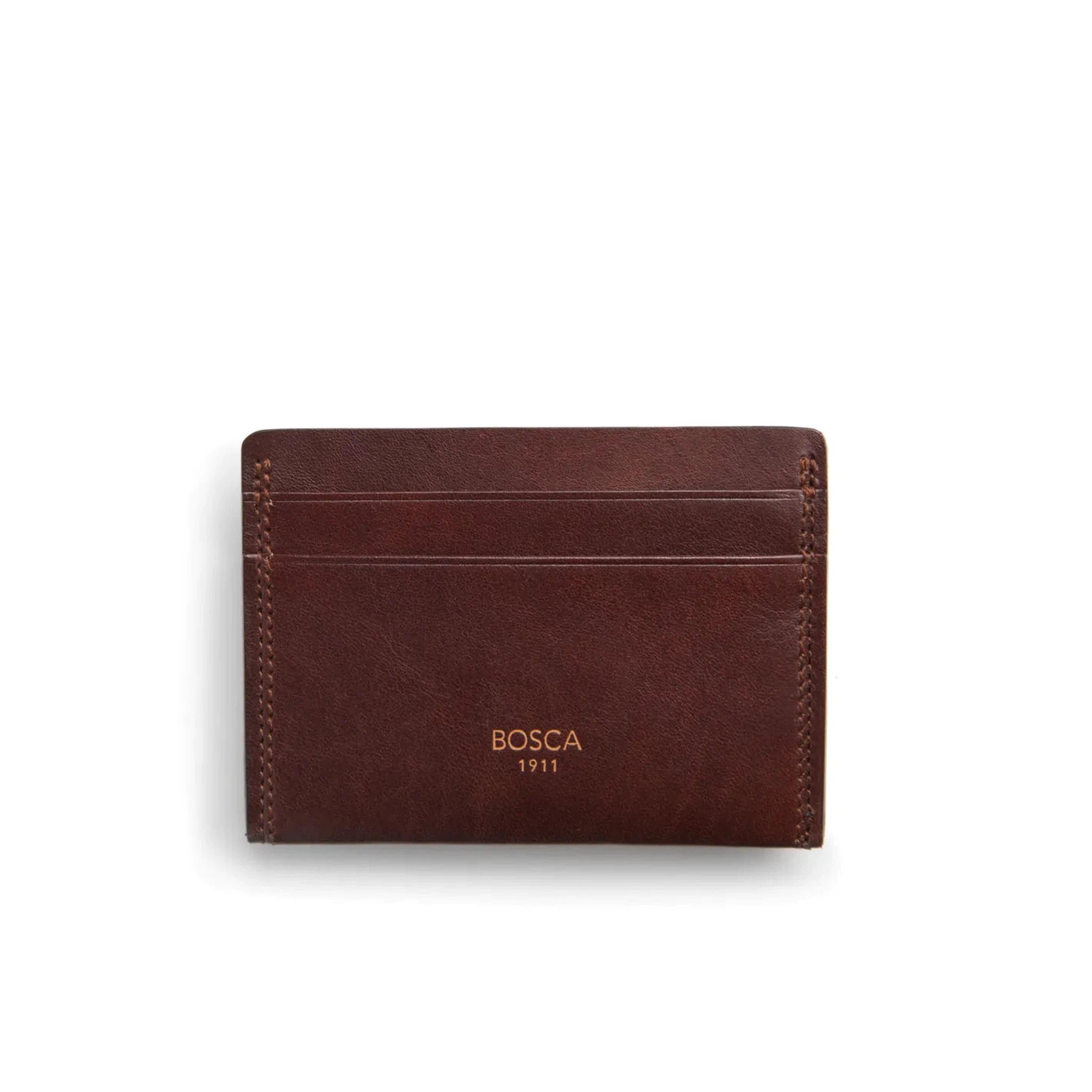 Bosca Dolce Leather Weekend Wallet for Men & Women - Slim RFID Blocking Bifold Wallet - Perfect for Travel, Business & Everyday Use