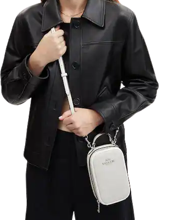 Coach Eva Phone Crossbody Bag in Colorblock Signature Canvas - Stylish & Compact for Everyday Use, Travel, and On-the-Go Convenience