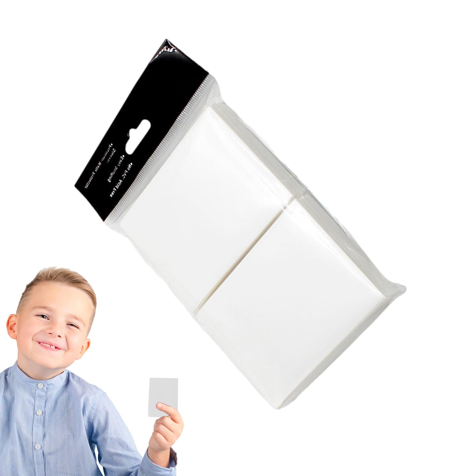 Premium Baseball Card Protector Sleeves - Acid-Free Standard Trading Card Protectors for Sports Cards, Photocards & Collectibles | Perfect for Card Storage, Display & Organization in Binders or Albums
