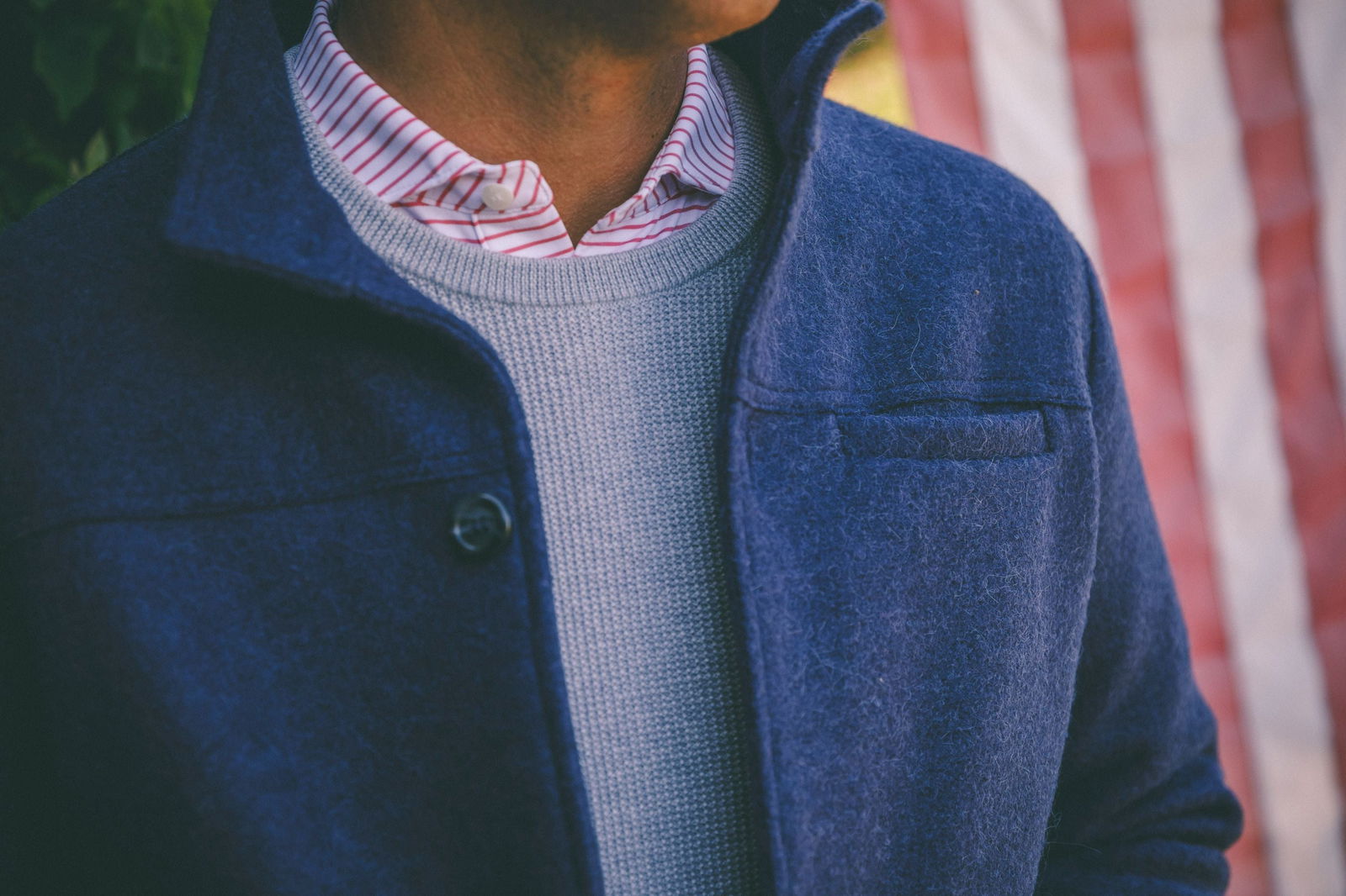 Premium Townsend Felted Wool Peacoat for Men & Women - Classic Winter Coat with Notch Lapel - Perfect for Office, Dating & Formal Occasions