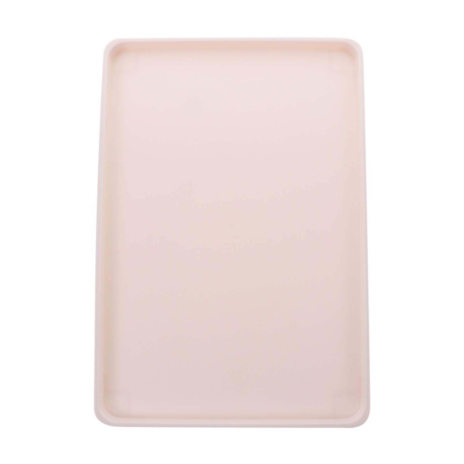 Cabilock 1-Piece Rectangular Serving Tray - Elegant Wedding Platter, Dinner Serving Dish, Bathroom Organizer & Dresser Tray | Perfect for Toiletries Storage, Snack Serving & Home Decor
