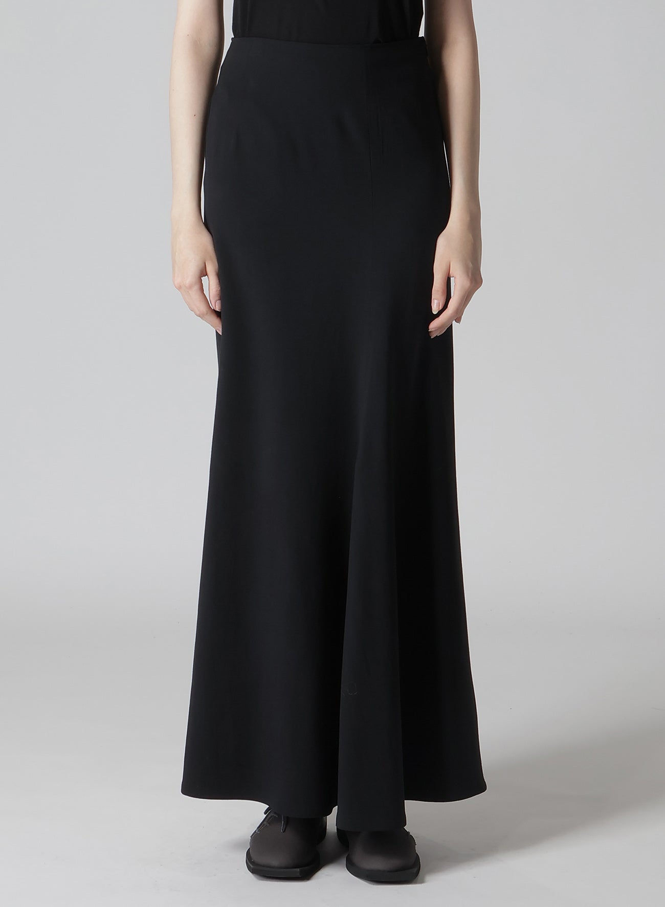 Damaged Gabardine Slim Flare Skirt for Women - Vintage-Inspired High Waist A-Line Mini Skirt | Perfect for Casual Outfits, Date Nights & Retro Fashion Looks