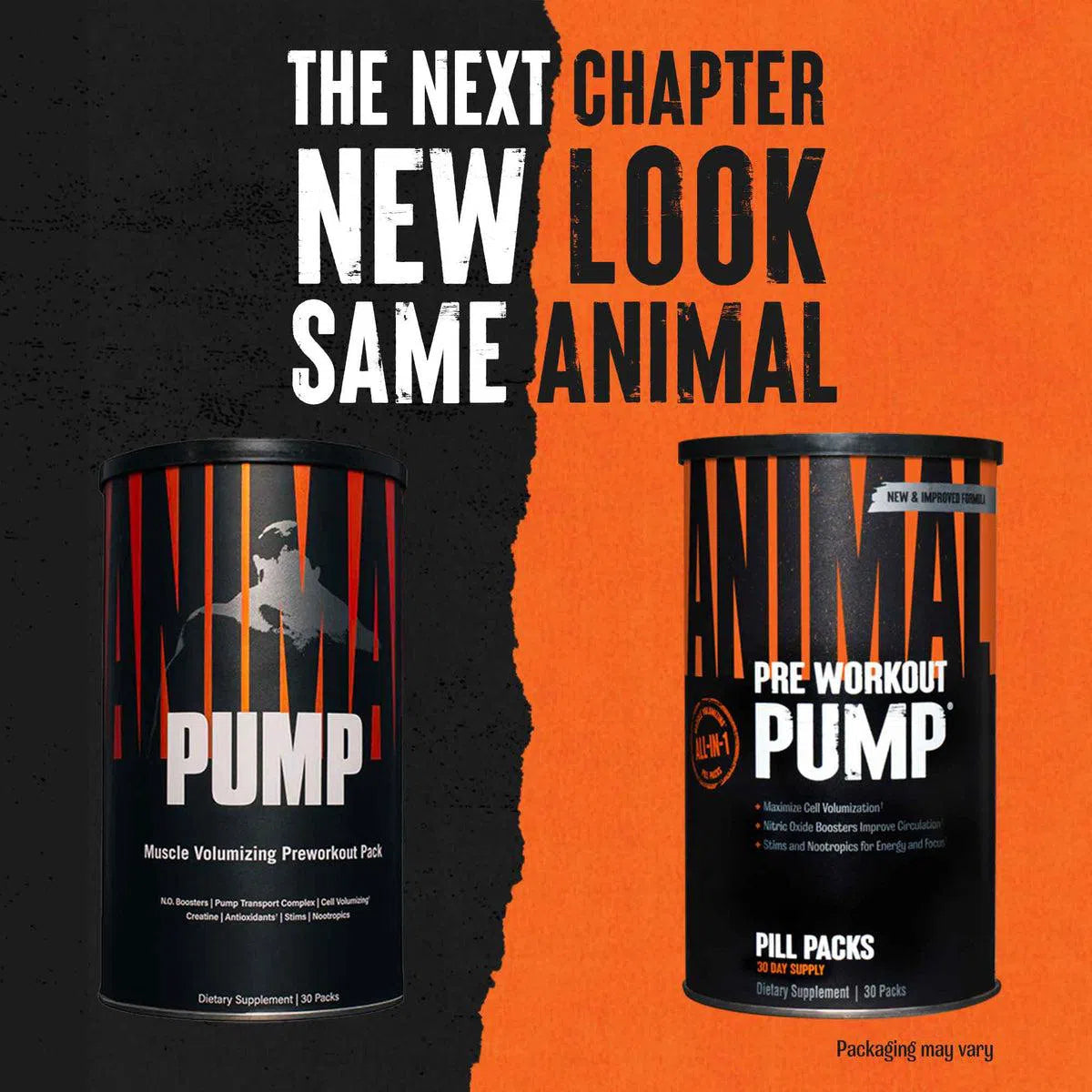 Animal Pump Pre-Workout Supplement (New Formula) - Boost Energy, Focus & Strength for Intense Gym Sessions & Bodybuilding Training