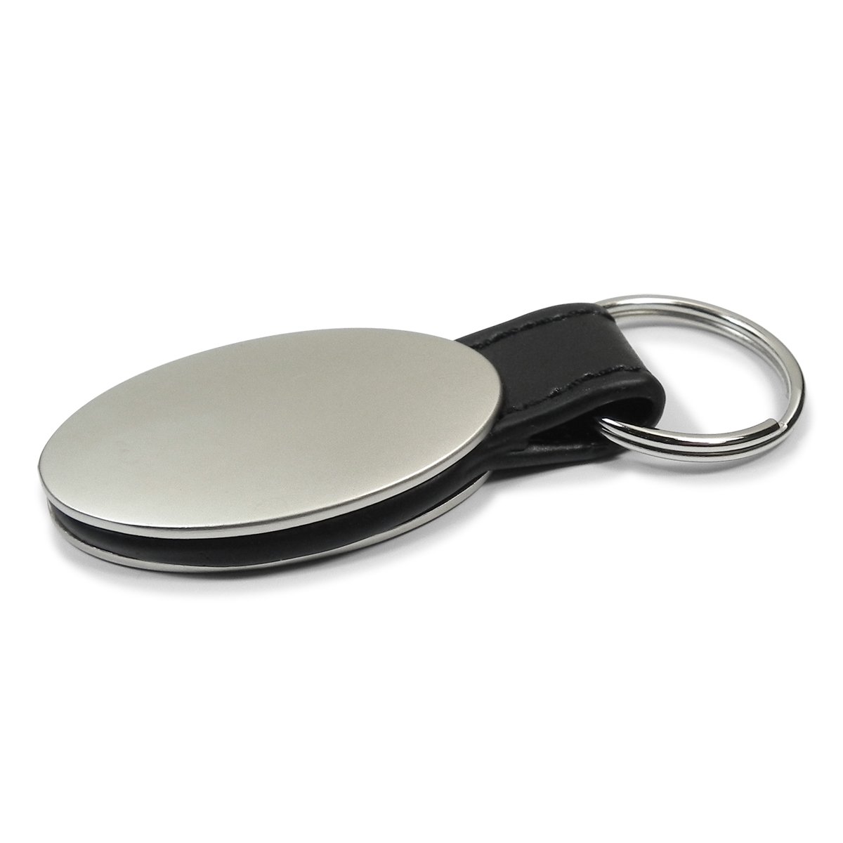 Ford Mustang 50th Anniversary Metal Key Chain - Commemorative Oval Style Key Fob for Ford Mustang Lovers - Perfect for Car Enthusiasts, Gifts & Collectibles
