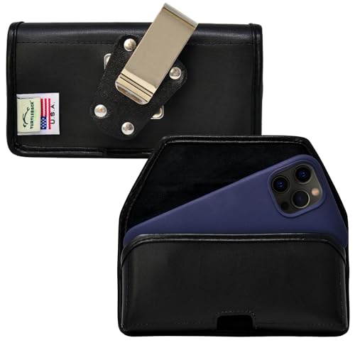 Horizontal - Leather w/ Metal Clip