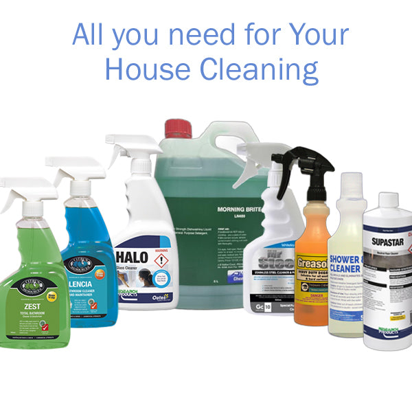 Best Home Cleaning Supplies Kit for Housekeeping - All-Purpose Cleaning Tools for Kitchen, Bathroom & Living Room