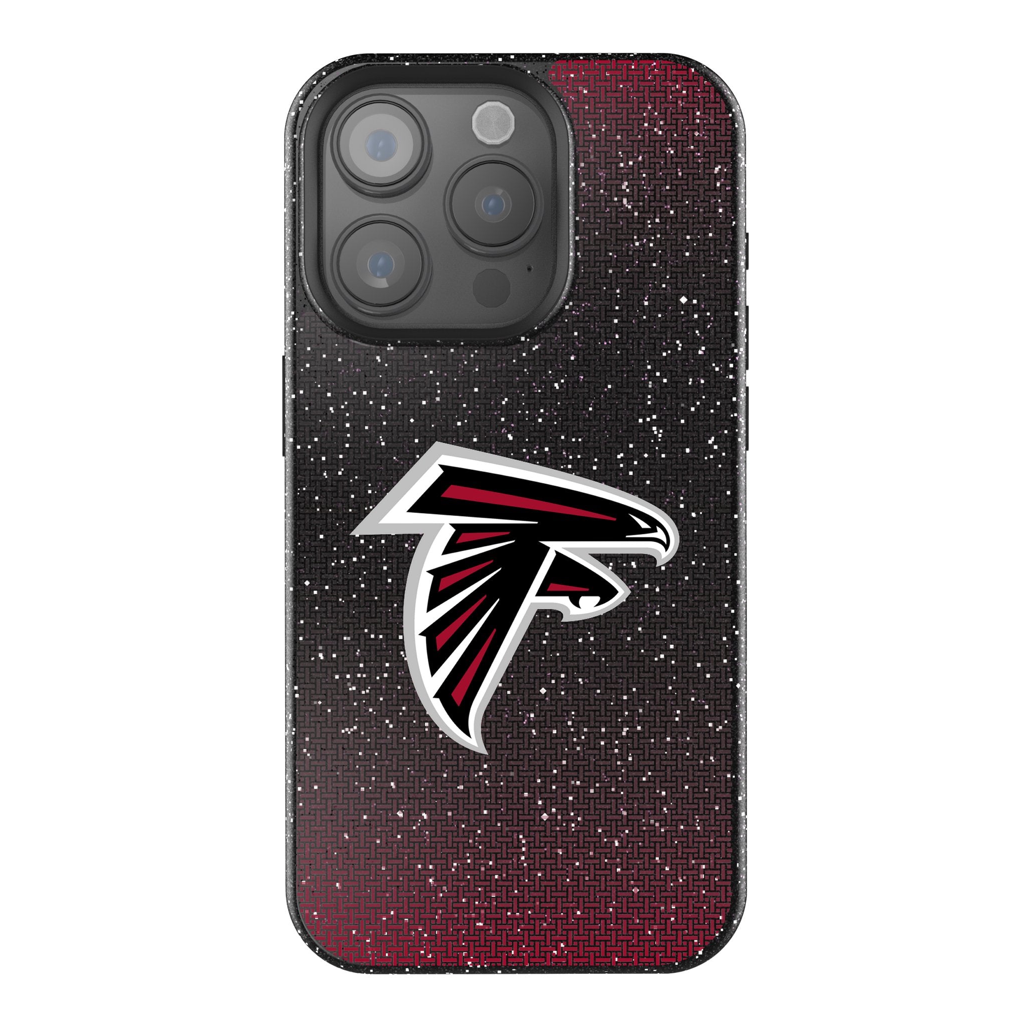 Atlanta Falcons Rhinestone Bling Phone Case for Apple iPhone 14 13 12 11 Pro Max XR XS - Stylish NFL Team Design for Football Fans & Game Day Accessories