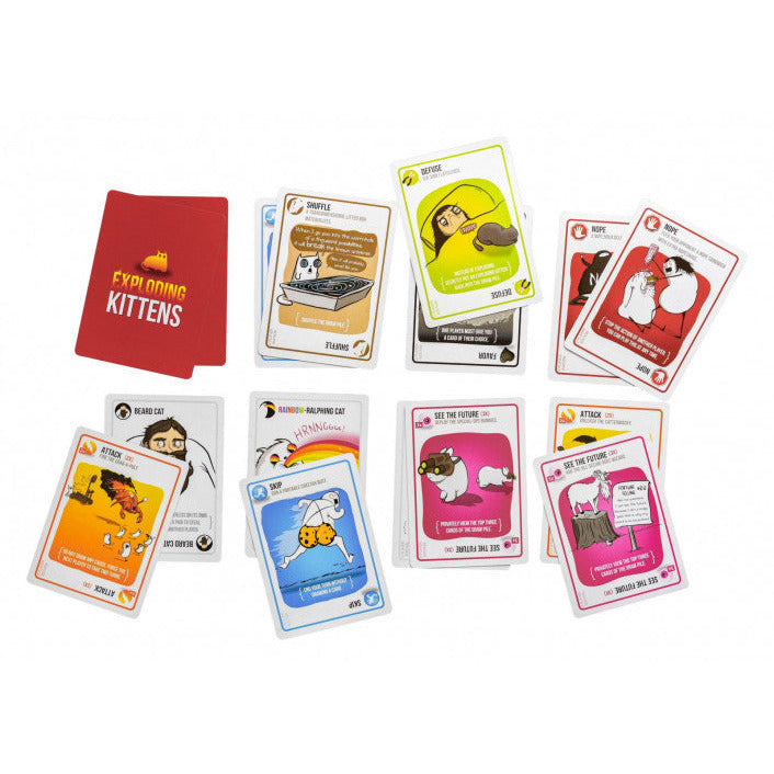 Exploding Kittens: 2 Player Edition Card Game - Fun & Strategic Party Game for Adults & Teens - Perfect for Date Nights, Family Game Nights & Travel