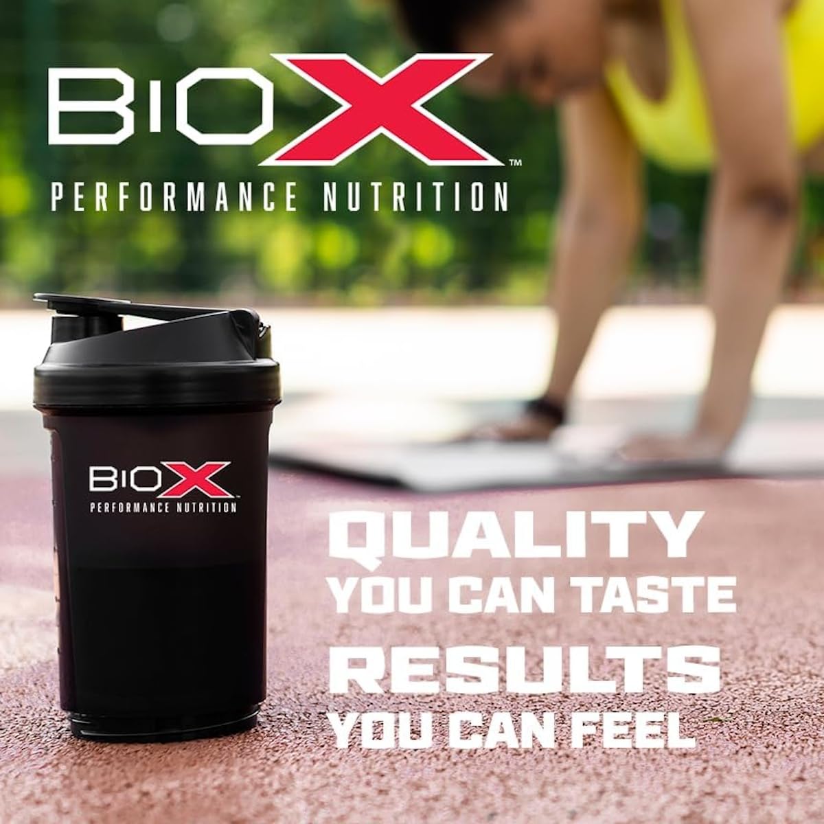 BioX Protein 32 Bar - High Protein, Low Sugar, High Fiber Snack Bar (32g Protein, 1g Sugar, 8g Fiber) with Casein, Whey Protein Isolate & Hydrolyzed Whey Protein - Box of 12 Cookies & Cream Flavor Bars for Gym, Hiking & Post-Workout Recovery