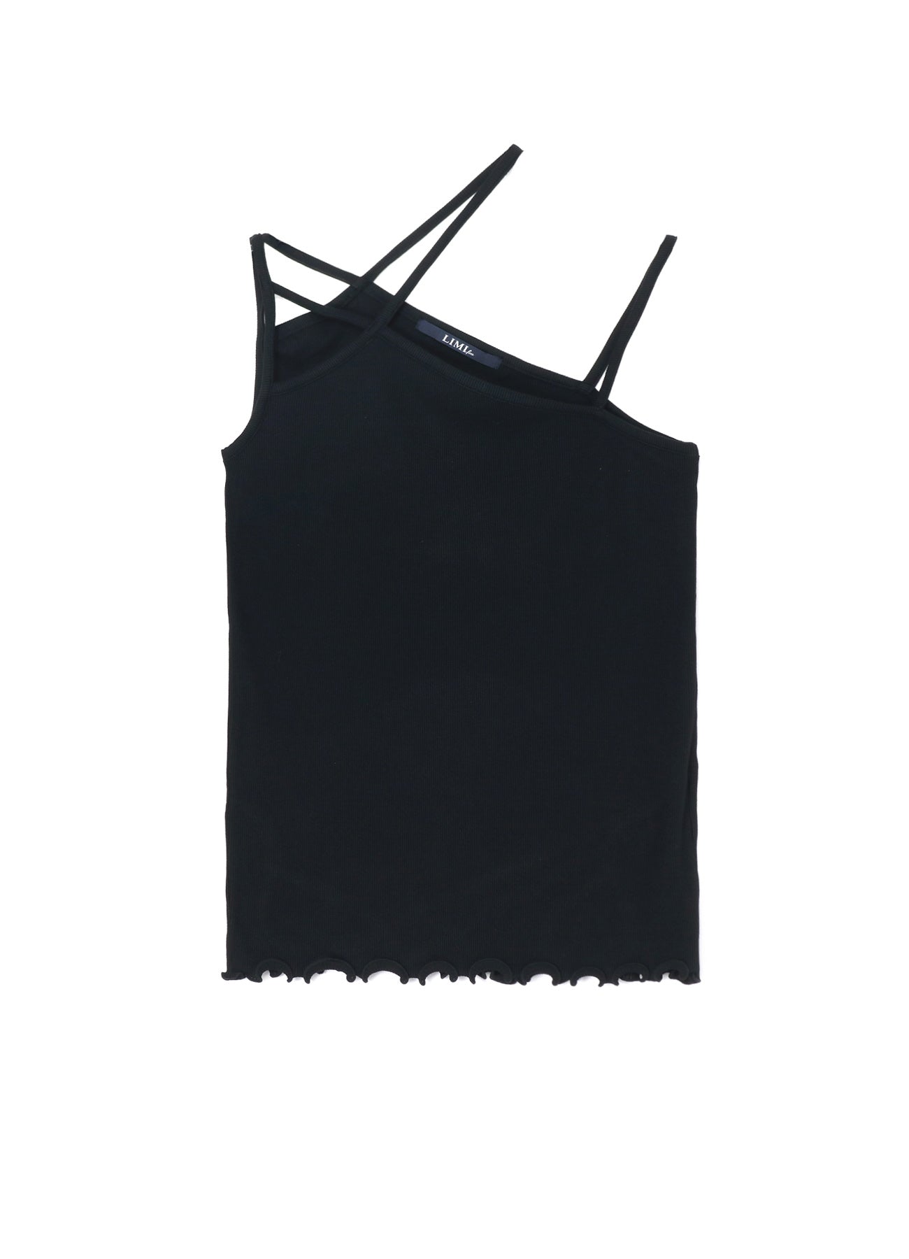Soft Cotton Rayon Rib Shoulder String Camisole Top for Women - Comfortable Stretchy Sleepwear & Loungewear - Perfect for Layering, Yoga, and Relaxing at Home