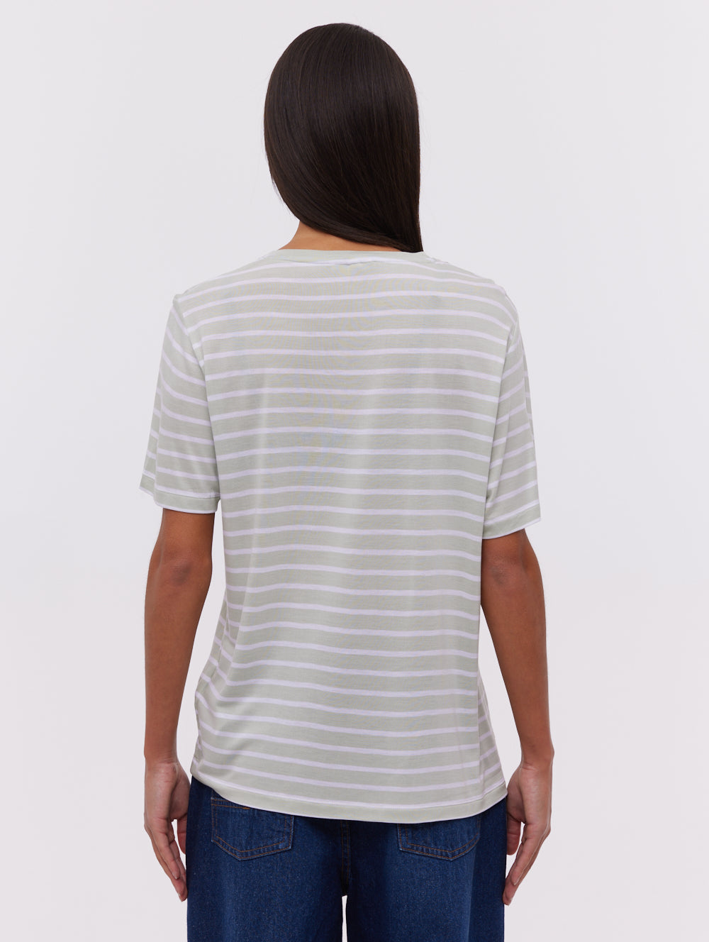 Nouria Striped Pocket T-Shirt for Men - Casual Comfort Fit Cotton Tee - Perfect for Everyday Wear, Outings & Relaxation