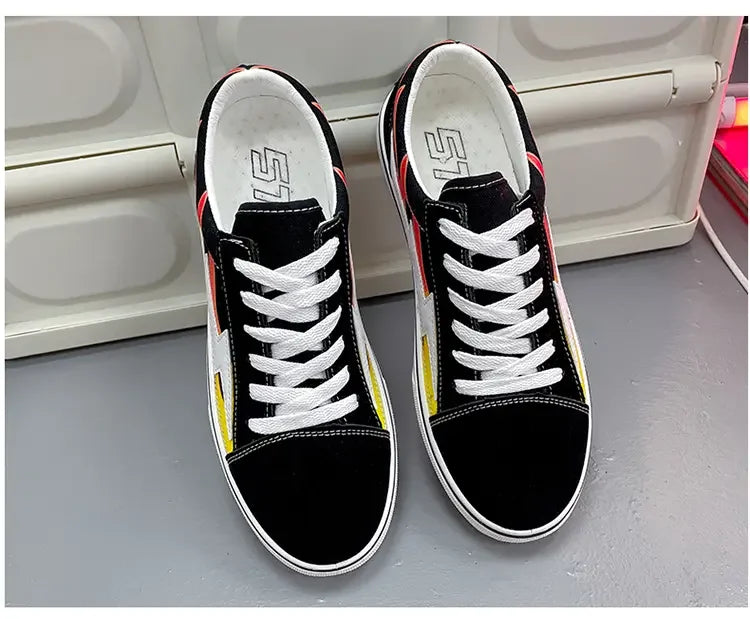 Comfortable Canvas Tennis Shoes for Women & Men - Lightweight Casual Walking Sneakers for Everyday Wear, Gym, and Outdoor Activities
