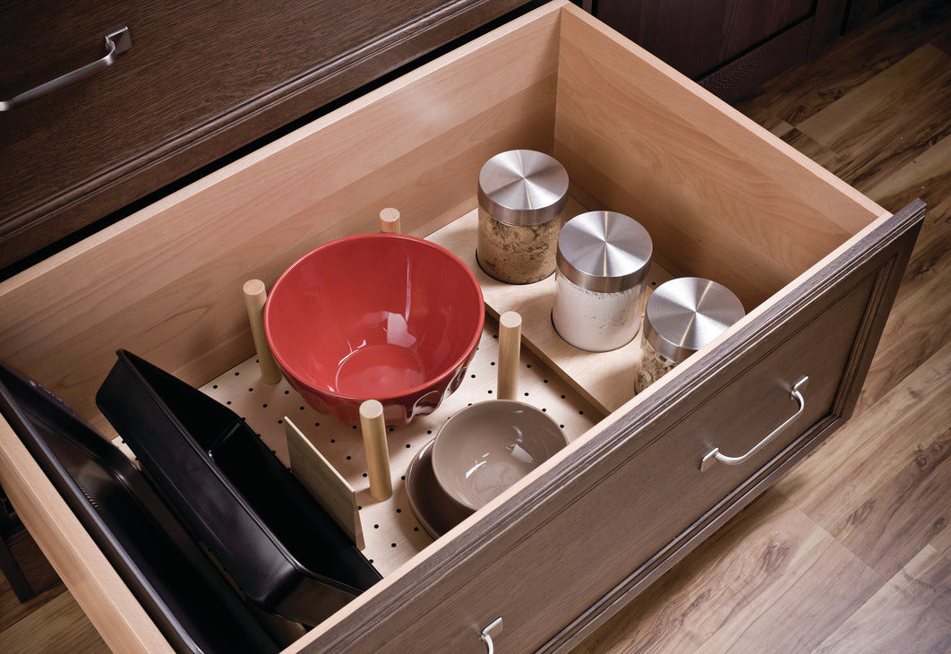 Hafele Round Post for Fineline Base Plate - Durable Cabinet Hardware for Modern Kitchens & Bathrooms | Perfect for DIY Home Renovation Projects