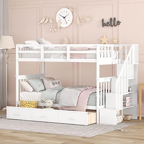 White With Drawers