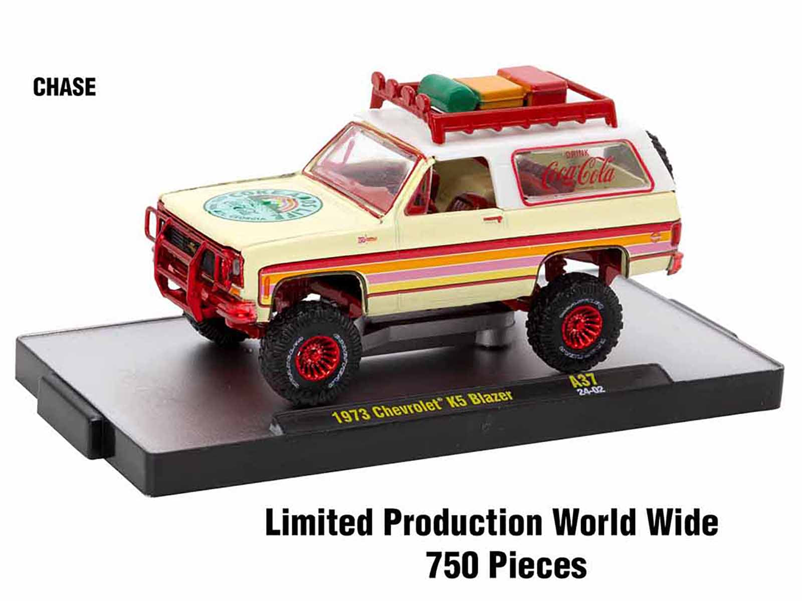 Limited Edition M2 Machines 1/64 Diecast Coca-Cola Model Car Set - 3-Piece Collector's Item (Only 10,000 Worldwide) for Display, Gifts & Diecast Enthusiasts