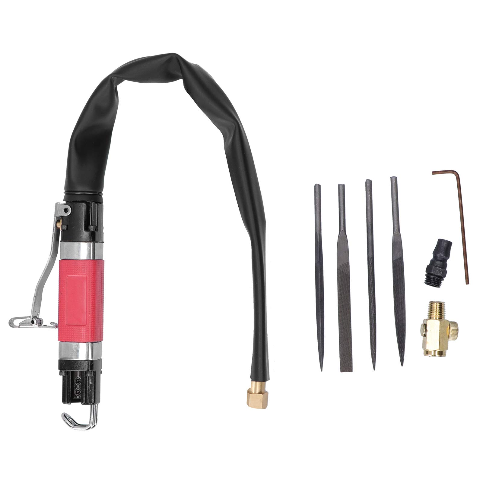 TissTing Zinc Alloy Air Body Saw Pneumatic Polishing Tool - Reciprocating Air Machine Supplies for Electronic Hardware Filing - Perfect for Metalworking, Woodworking & DIY Projects