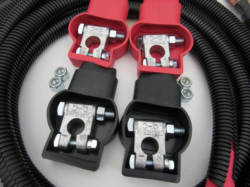 Dodge Gen 2 (1994-1998) Replacement Battery Cable Kit - OEM Compatible - Perfect for Engine Performance & Electrical System Upgrades