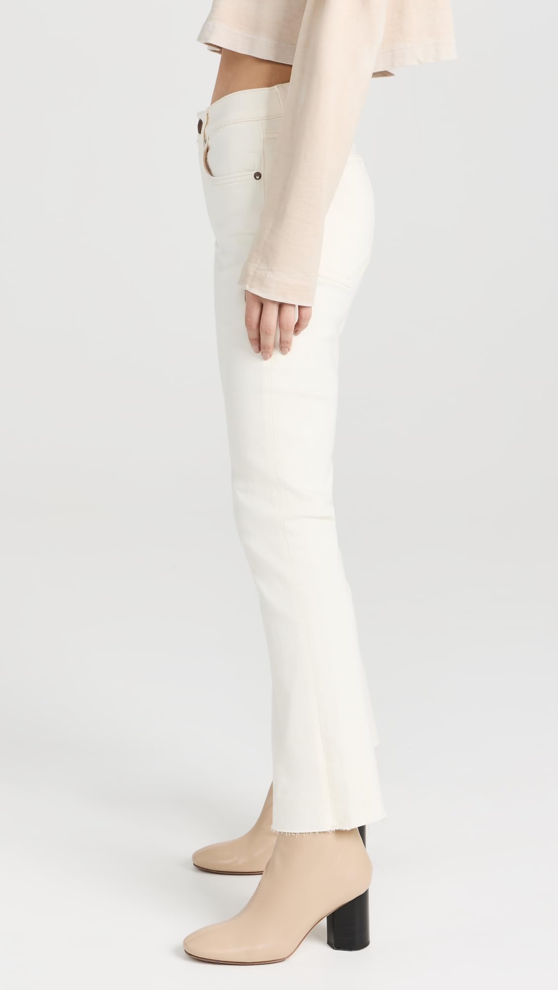 rag & bone Women's Peyton Ankle Bootcut Jeans - High Waist Stretch Denim Pants for Casual & Night Out | Perfect for Fall & Winter Fashion