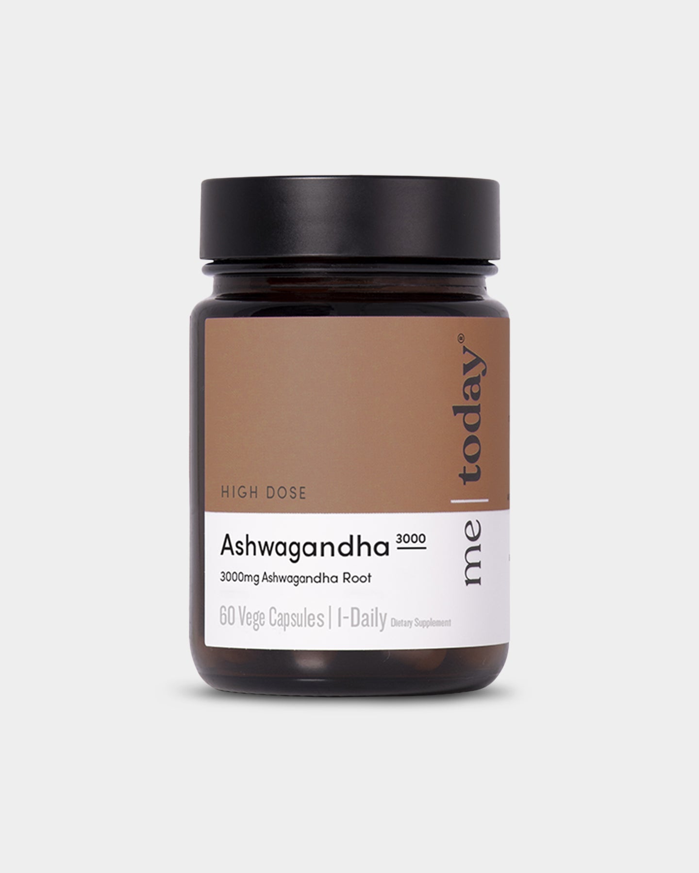 Me Today Ashwagandha Supplement - Organic Stress Relief & Sleep Support - Vegan Capsules for Anxiety, Focus & Immune Boost - Perfect for Daily Wellness & Meditation Routine