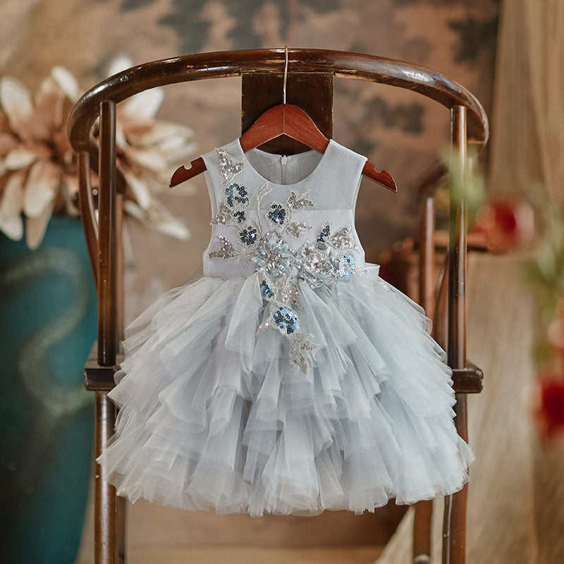 Princess Dress for Girls - Elegant Ball Gown Puffy Dress for Birthday Parties, Tea Parties & Special Occasions | Kids' Formal Wear & Costume