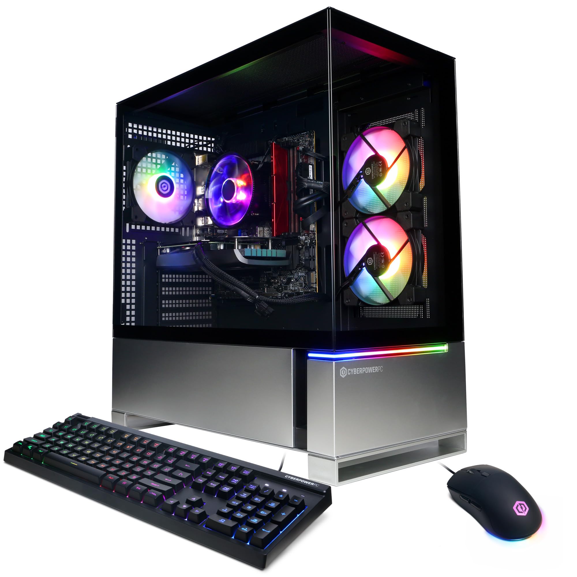 CyberPowerPC Gamer Xtreme VR Gaming Desktop - Intel Core i5-13400F 2.5GHz, NVIDIA GeForce RTX 4060 8GB, 16GB DDR5 RAM, 1TB PCIe Gen4 SSD, WiFi, Windows 11 Home (GXiVR8060A24) - Perfect for VR Gaming, Esports & High-Performance PC Gaming