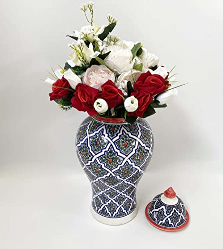Hand Painted Ceramic Vase - 40