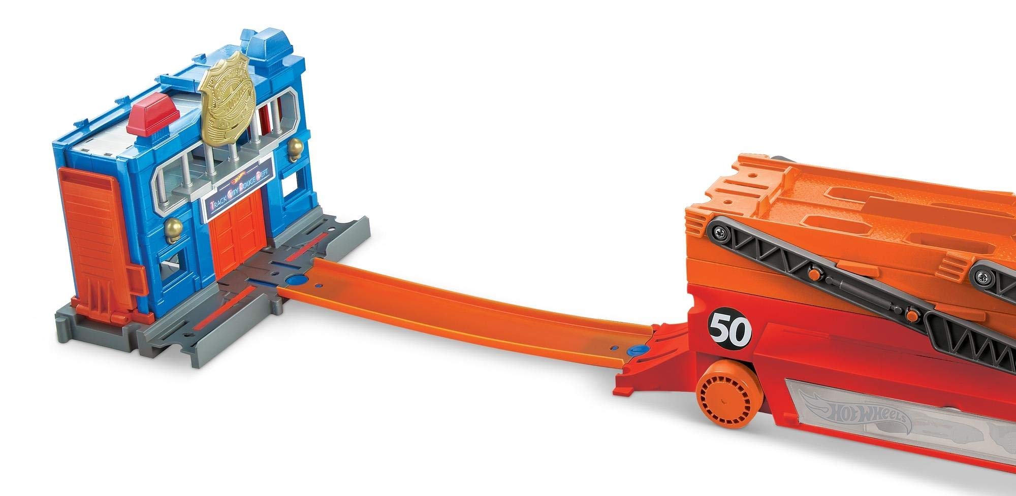 Hot Wheels Mega Hauler Toy Car Track Set - 6 Expandable Levels with Storage for 50+ 1:64 Scale Vehicles | Connects to Other Hot Wheels Sets | Perfect for Kids' Racing Adventures & Collectible Display