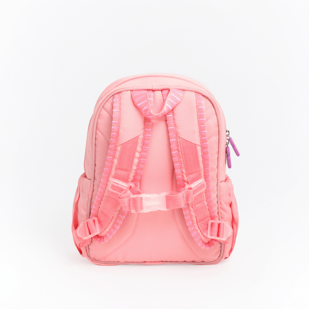 Moji Small Backpack for Women & Teens - Bubblegum Pink Cute Mini Backpack, Lightweight Daypack for School, Travel, Shopping, and Daily Use