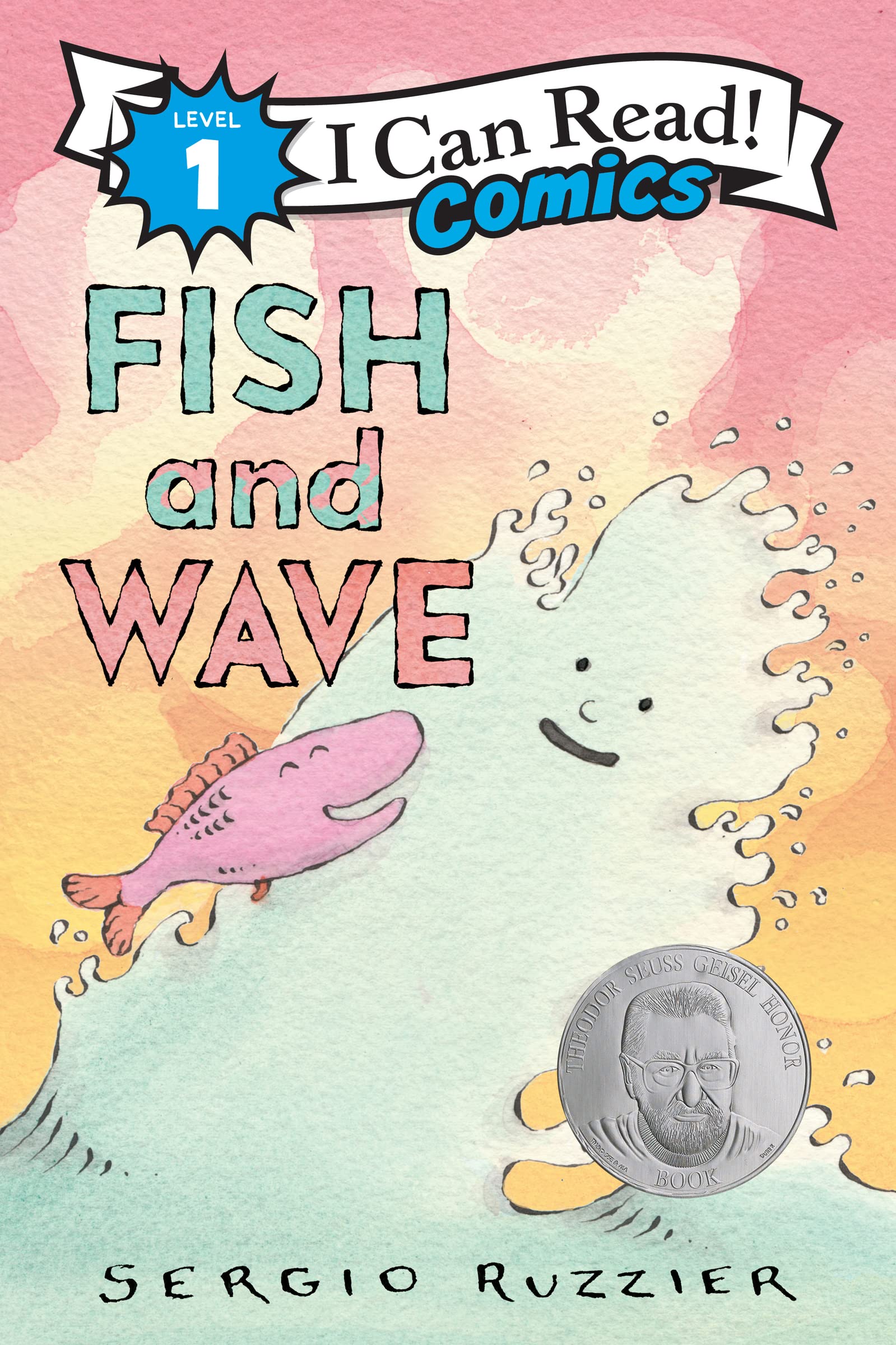 Fish and Wave - Level 1 I Can Read Comics Book for Kids | Early Reader Graphic Novel | Perfect for Bedtime Stories & Classroom Reading