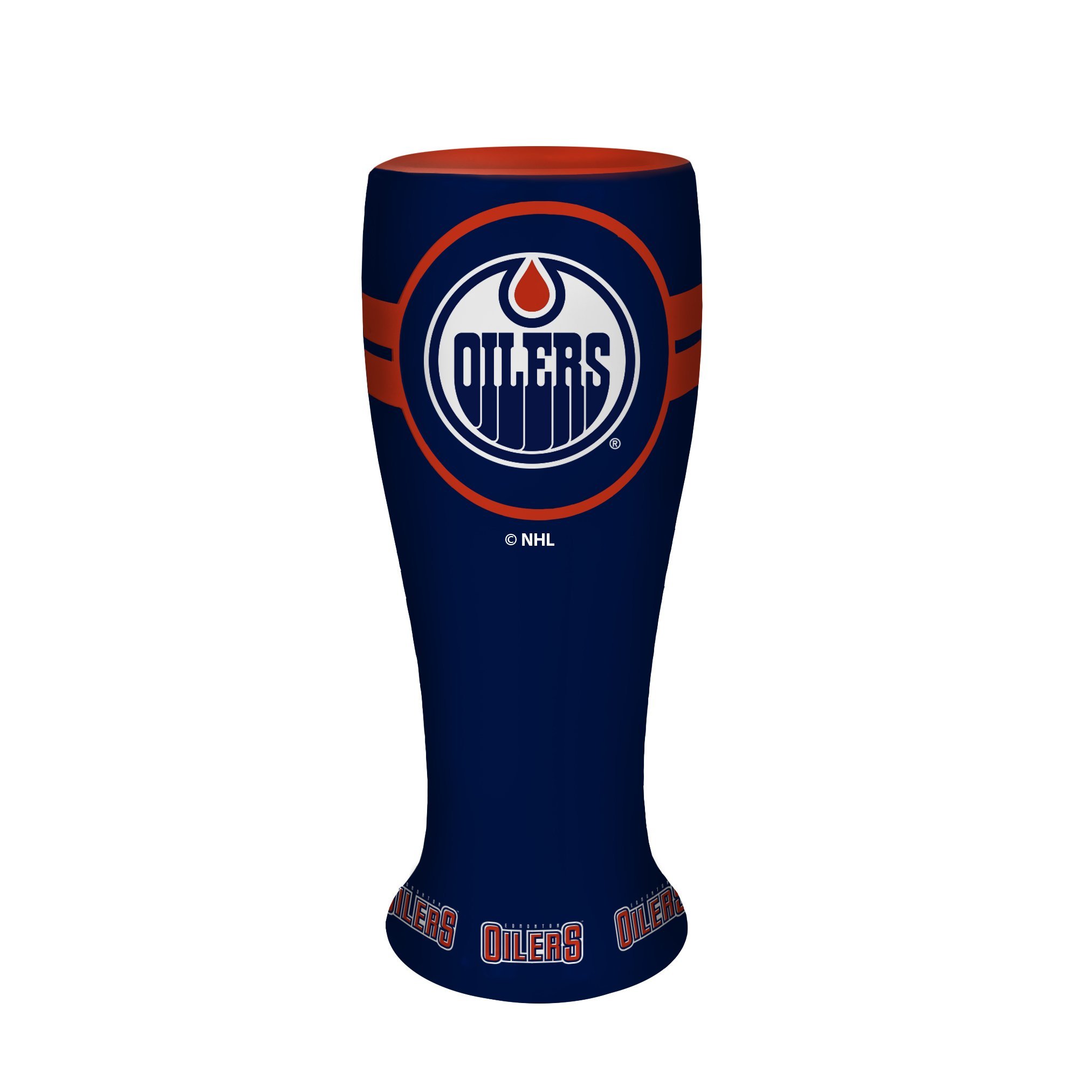 Boelter Brands NHL Ceramic Collectible Pilsner Beer Glass - Officially Licensed Team Logo - Perfect for Game Day, Sports Bars & Man Cave Decor
