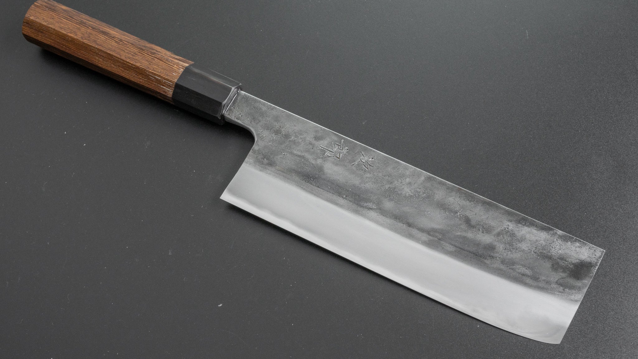 Jiro Tsuchime Wa Nakiri 180mm Japanese Chef Knife - Taihei Tagayasan Handle (#237) - Perfect for Sushi, Vegetables & Precision Cutting