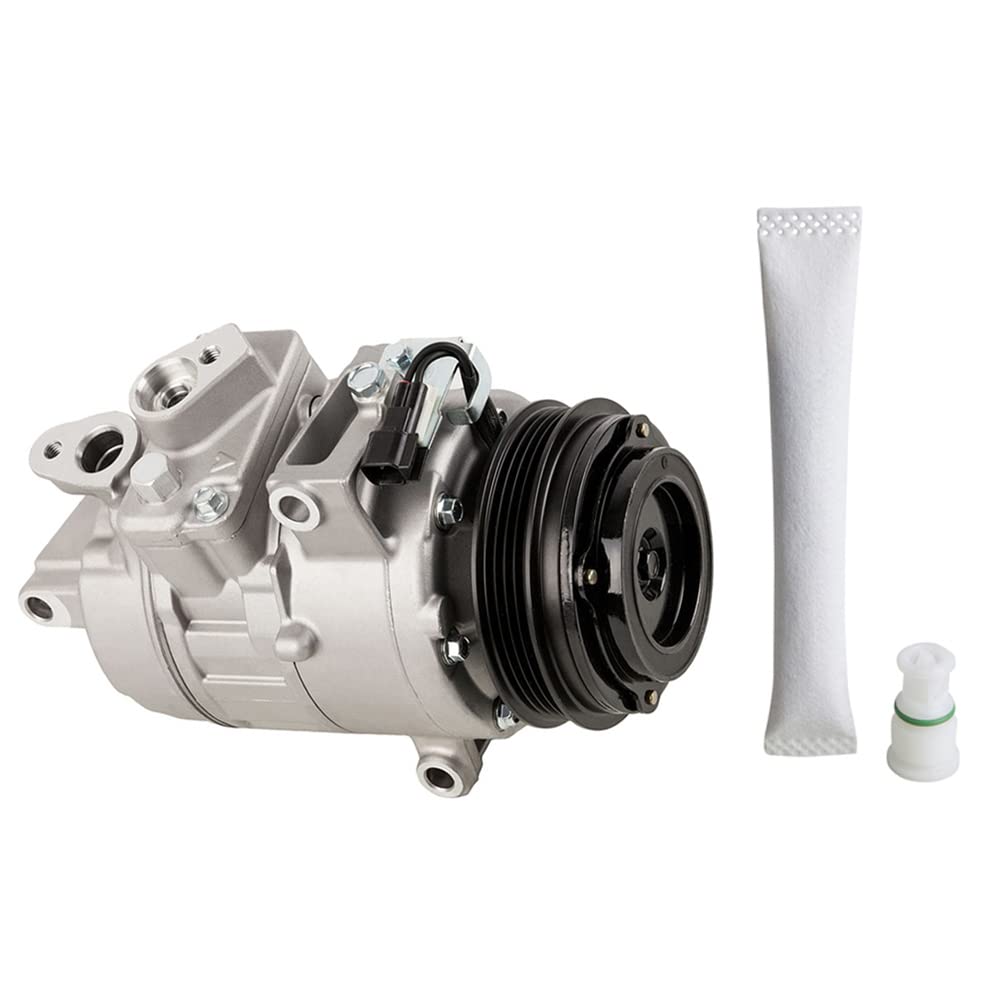 New 2018 Ford Edge AC Compressor & A/C Drier Kit - 61-93961R2 OEM Replacement Part by BuyAutoParts | Perfect for AC System Repair & Summer Cooling Maintenance