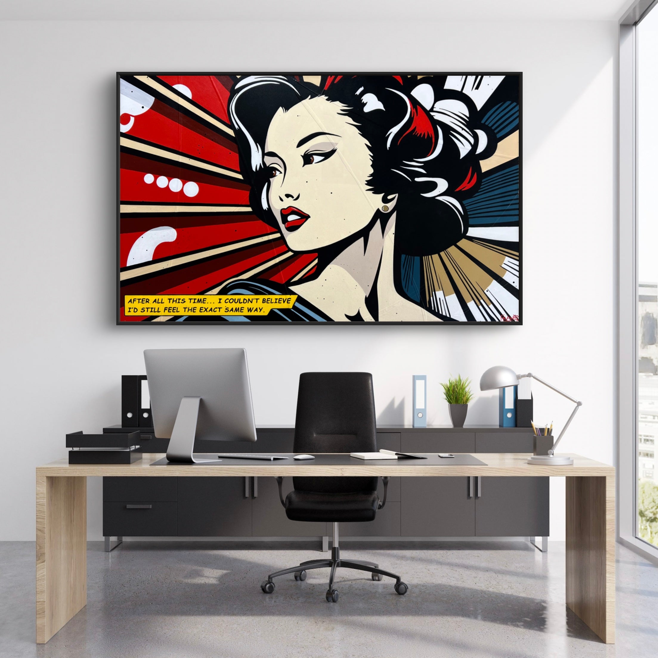 160cm x 100cm Geisha Classic Pop Art Canvas Painting - Japanese Wall Decor for Living Room, Bedroom & Office - Large Modern Artwork for Home & Office Decoration