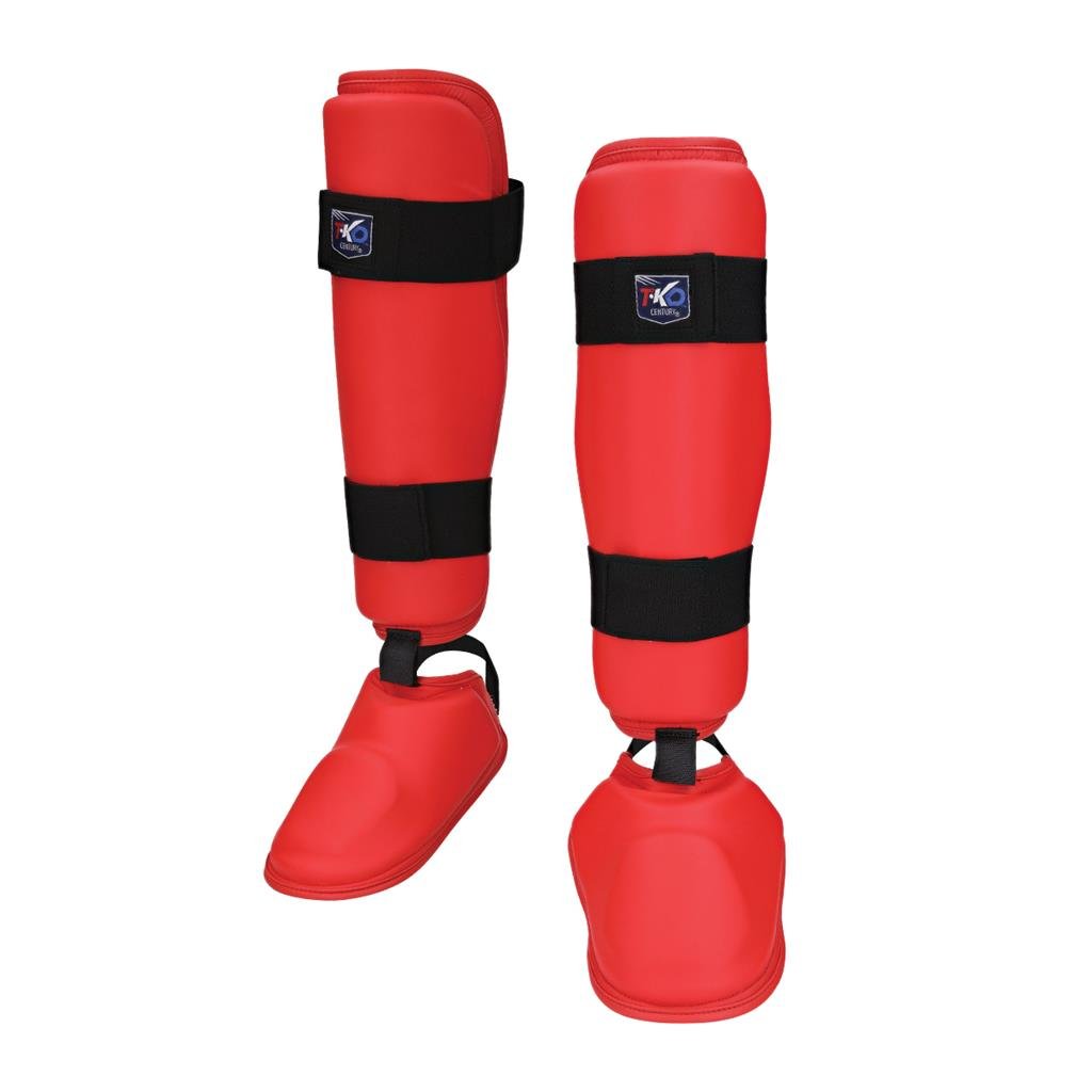 Premium TKD Shin Instep Guards for Taekwondo Training - Perfect for Students & Martial Arts Practice