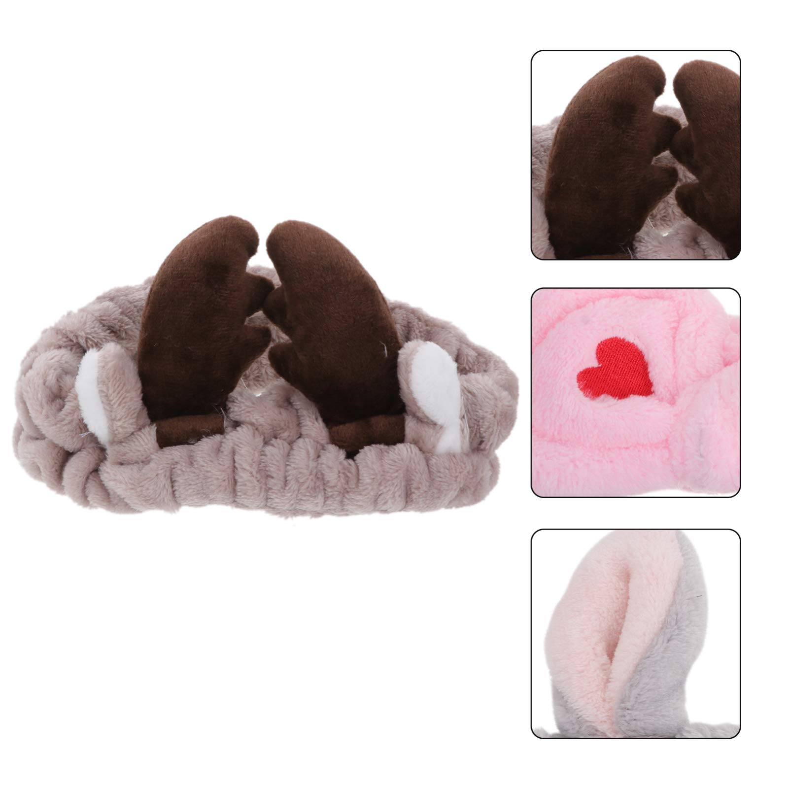 4Pcs Women's Face Wash Headbands - Soft Elastic Hair Scrunchies for Spa, Makeup & Skincare - Reusable Cosmetic Hair Bands for Women & Kids - Perfect for Washing Face, Beauty Routine & Salon Use
