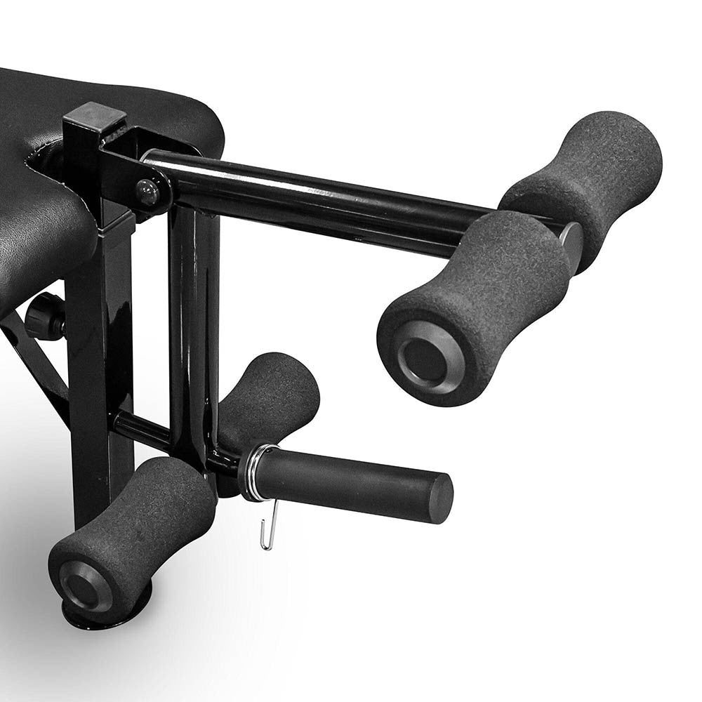 Marcy Pro PM 767 Mid Size Weight Bench for Home Gym - Adjustable Strength Training Bench for Dumbbell & Barbell Workouts - Perfect for Small Spaces & Full-Body Exercises