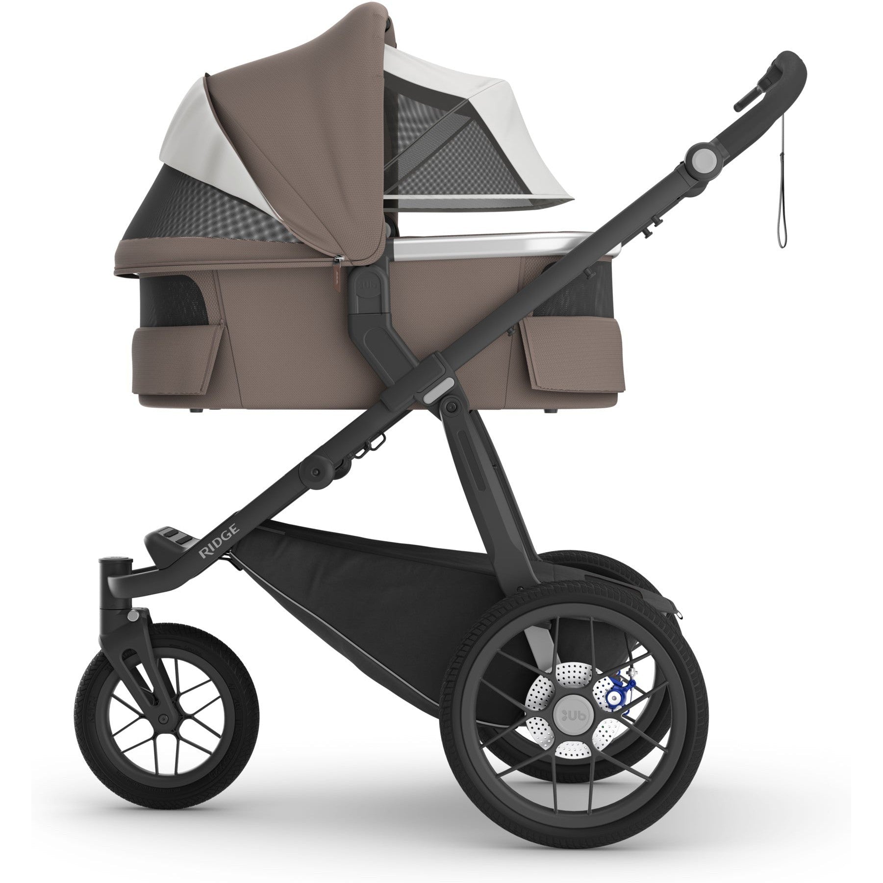 UPPAbaby V3 Bassinet for Vista, Cruz & Ridge Strollers - Lightweight, Portable Baby Bed for Newborns - Perfect for Travel, Home & Outdoor Use