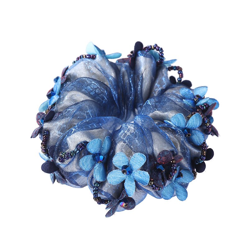 Elegant Women's Crystal Embellished Fabric & Leather Hair Band - Perfect for Weddings, Parties, and Everyday Fashion Accessories