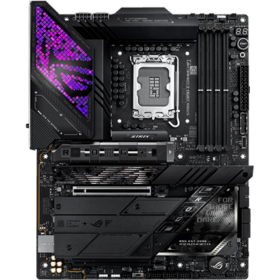 ASUS ROG STRIX Z890-E Gaming WiFi 6 Motherboard - ATX, LGA 1700 Socket, DDR5, PCIe 5.0, 14+2 Power Stages - Perfect for High-End Gaming PCs and Content Creation Workstations